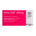 AERO OM 40 MG TABLETAS MAST. CAJA x30