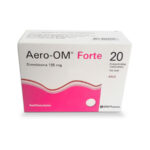 AERO OM FORTE 125 MG TABLETAS MAST. CAJA x20