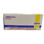 AMBROXOL NIFA 30MG TABLETAS CAJA X 20