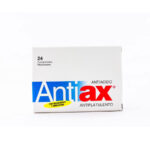 ANTIAX 480 MG/100 MG COMP. MASTICABLES X 24 UND.