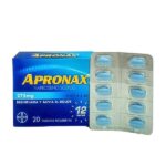 APRONAX 275MG TABLETAS X 20 UND