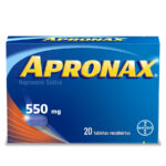 APRONAX 550 MG TABLETAS X 20 UND.