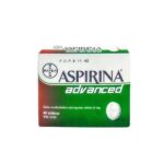 ASPIRINA ADVANCED 650 MG TABLETAS x 40 UND.
