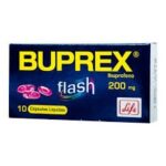 BUPREX FLASH 200MG CÁPSULAS X 10 UND.